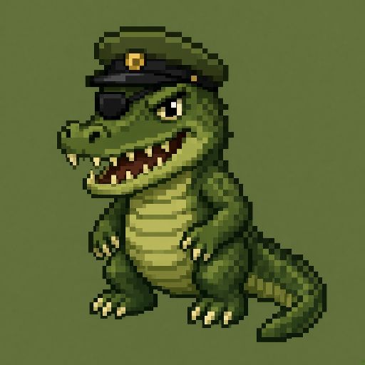 Angry Pirate Alligators!